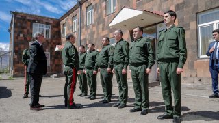 Chairman of the Investigative Committee Artur Poghosyan Held Meeting in Vayots Dzor Regional Investigative Department and the 8th Garrison Investigative Unit of General Military Investigative Department